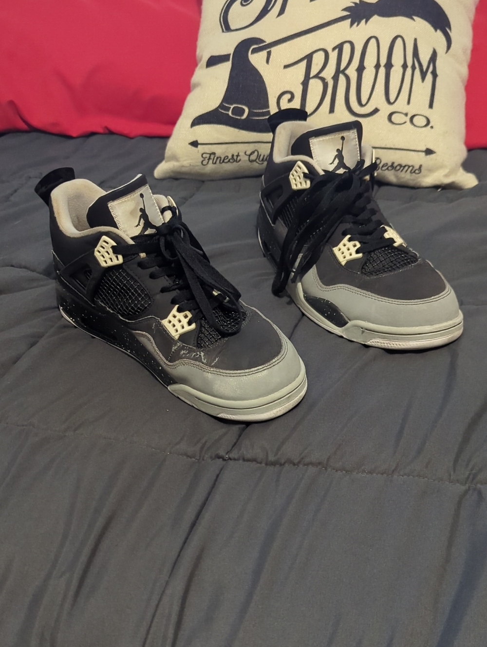 Air Jordan 4 Oreo Fear Size 11